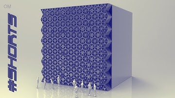 Parametric Facade - grashhopper rhino #shorts