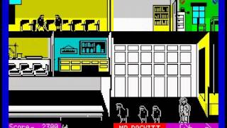 Back to Skool Walkthrough, ZX Spectrum screenshot 1