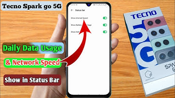 tecno spark go 5g daily data usage, tecno spark go 5g daily data used setting, tecno spark go 5g