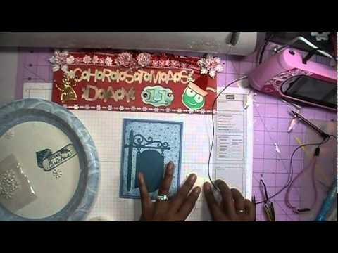 Christmas Cards with the Cricut Day 12 (2011) - YouTube