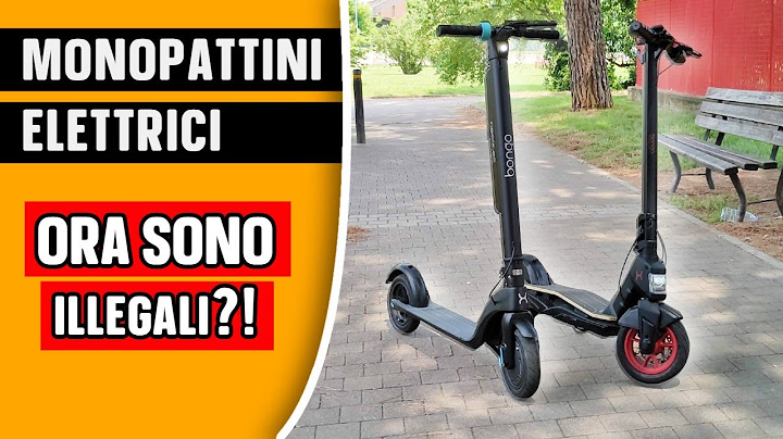 I MONOPATTINI DIVENTANO ILLEGALI?! Ecco le nuove regole