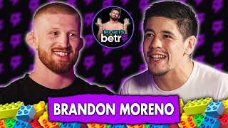 Lego CHALLENGE with UFC Champion Brandon Moreno | Bo Gets Betr EP: 1 |