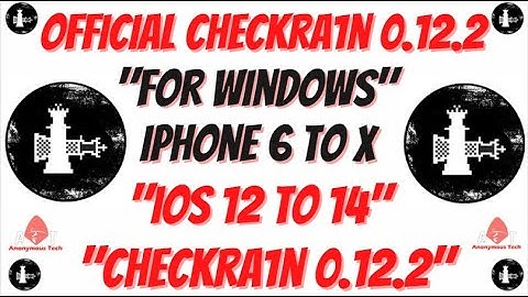 WINDOWS NEW Checkra1n 0.12.2 |Checkra1n Jailbreak iOS 14.3/14.2/13.7/12.5 iPhone 5s/6/6s/7/7+/8/8+/X