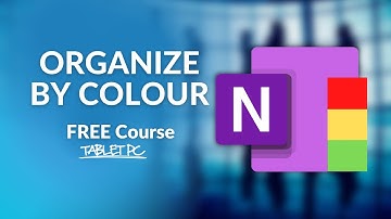 How to ORGANIZE your OneNote Notes BY COLOUR