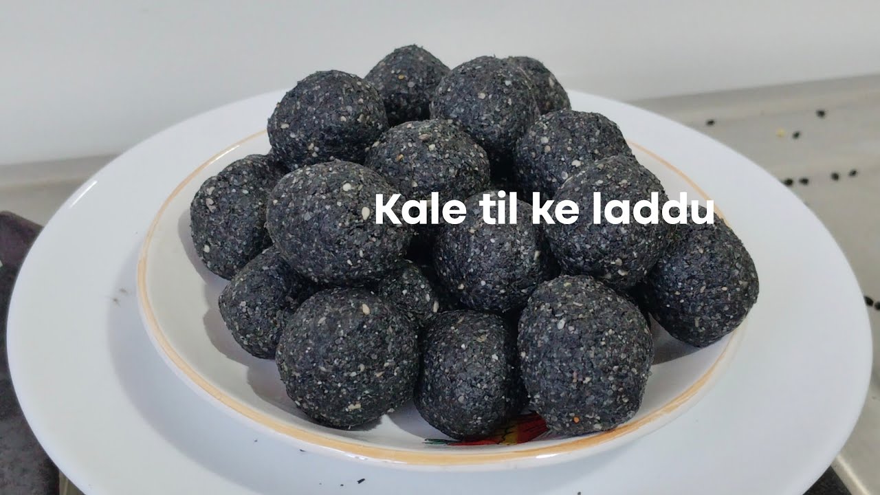 Kale Til ke Laddu | Winter Special Healthy Sesame Jaggery Laddoos 🍯🌿
