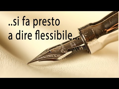 Video: Flessibile significa flessibile?