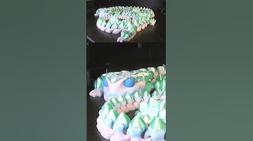 Dragons3D print time lapse #torua3d #3Dprint #timelapse