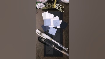 禪繞馬賽克 ①  Zentangle Mosaic  禪繞畫 Reticula & Fragments 網絡與片段 by Eva Wu 禅绕画 ゼンタングル ZIA  #shorts