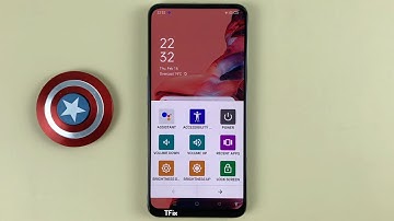 How to enable/disable Accessibility Menu on OPPO Reno2 F Android 11