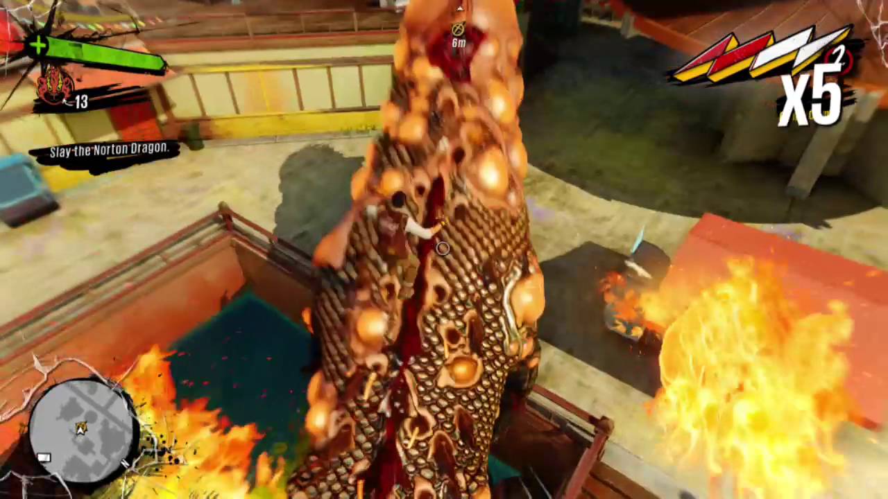 Sunset Overdrive Norton dragon BOSS FIGHT