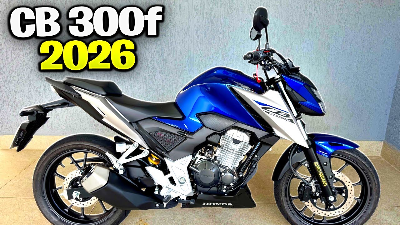 TESTE RIDE NOVA HONDA CB 300 F TWISTER 2026 - VAI BEM NA RODOVIA? PREÇO ATUAL E CORES DISPONÍVEIS 