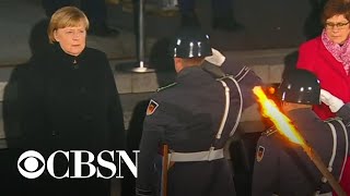 Germany honors Angela Merkel, who leaves chancellorship after 16 years