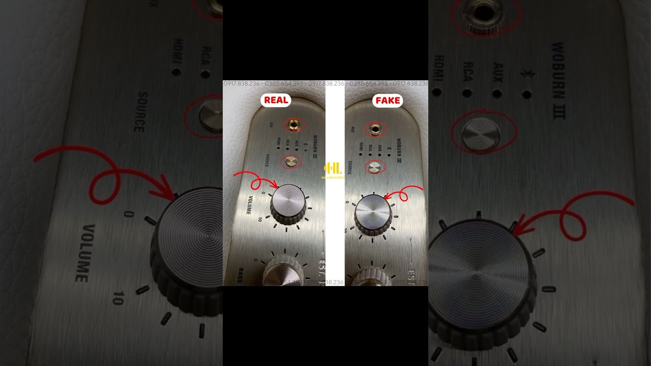 Bỏ 8tr ra mua một con Marshall Woburn3 fake về so sánh và cái kết.....