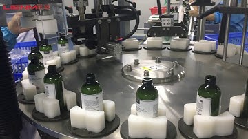 automatic liquid soap filling capping machine