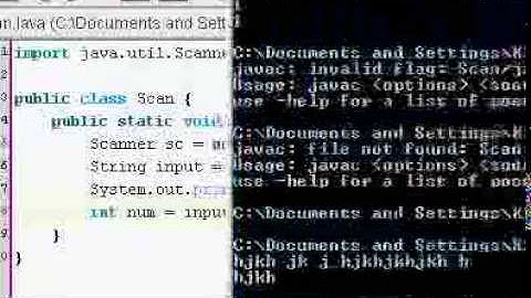 JAVA Programming Tutorial Scanner Parsing