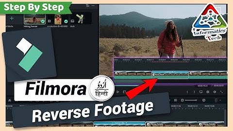 How To Make a Reverse Video in One Click Using Filmora Video Editor | Reverse Video Tutorial(URDU)