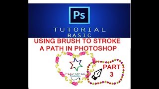 Brush Stroke a Path in Photoshop | 3 Minutes Tutorial( pentool -part3)