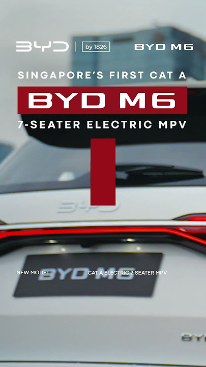 BYD M6: Most Affordable Electric 7-Seater MPV