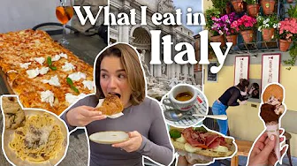 What I Eat in ITALY (ROME + FLORENCE) | #shorts Compilation