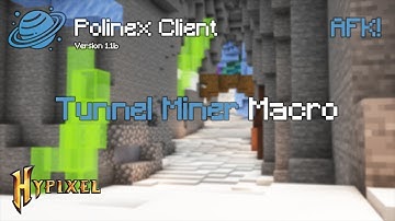 Best Mining Macro In Hypixel Skyblock | Polinex Client 50m+ An Hour | Glacite Macro, Powder Macro