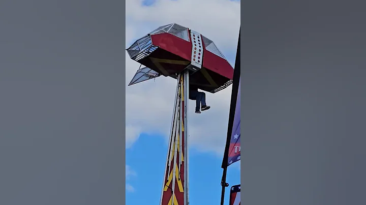 Gust of wind causes carnival ride malfunction