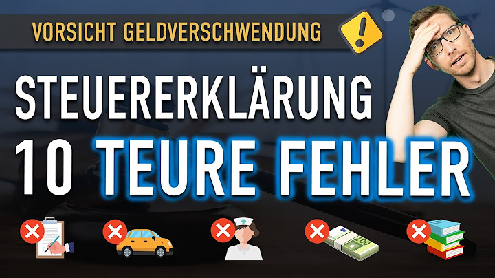 VORSICHT 😳 Die 10 teuersten Fehler in der Steuererklärung!