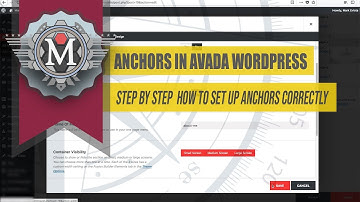 Easy Step by Step How to set up anchor link in Avada WordPress