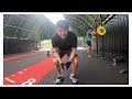 A random vlog workout crossfit with ally sanjok bro