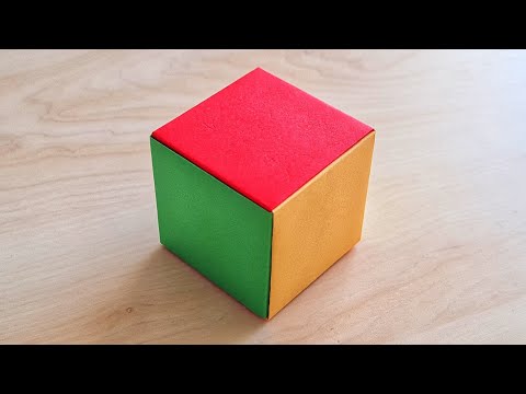 Video: Cách Làm Một Khối Lập Phương Origami Bằng Tay Của Chính Bạn