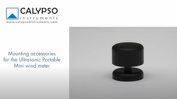 Mounting accessories for the Ultrasonic Portable MINI wind meter