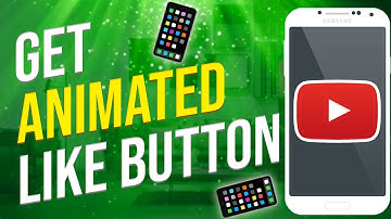 How To Get Animated Like Button On YouTube (NEW!)
