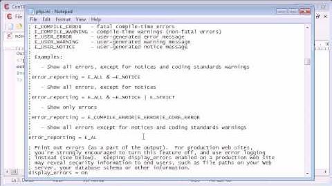 Beginner PHP Tutorial   15   More on Error Reporting