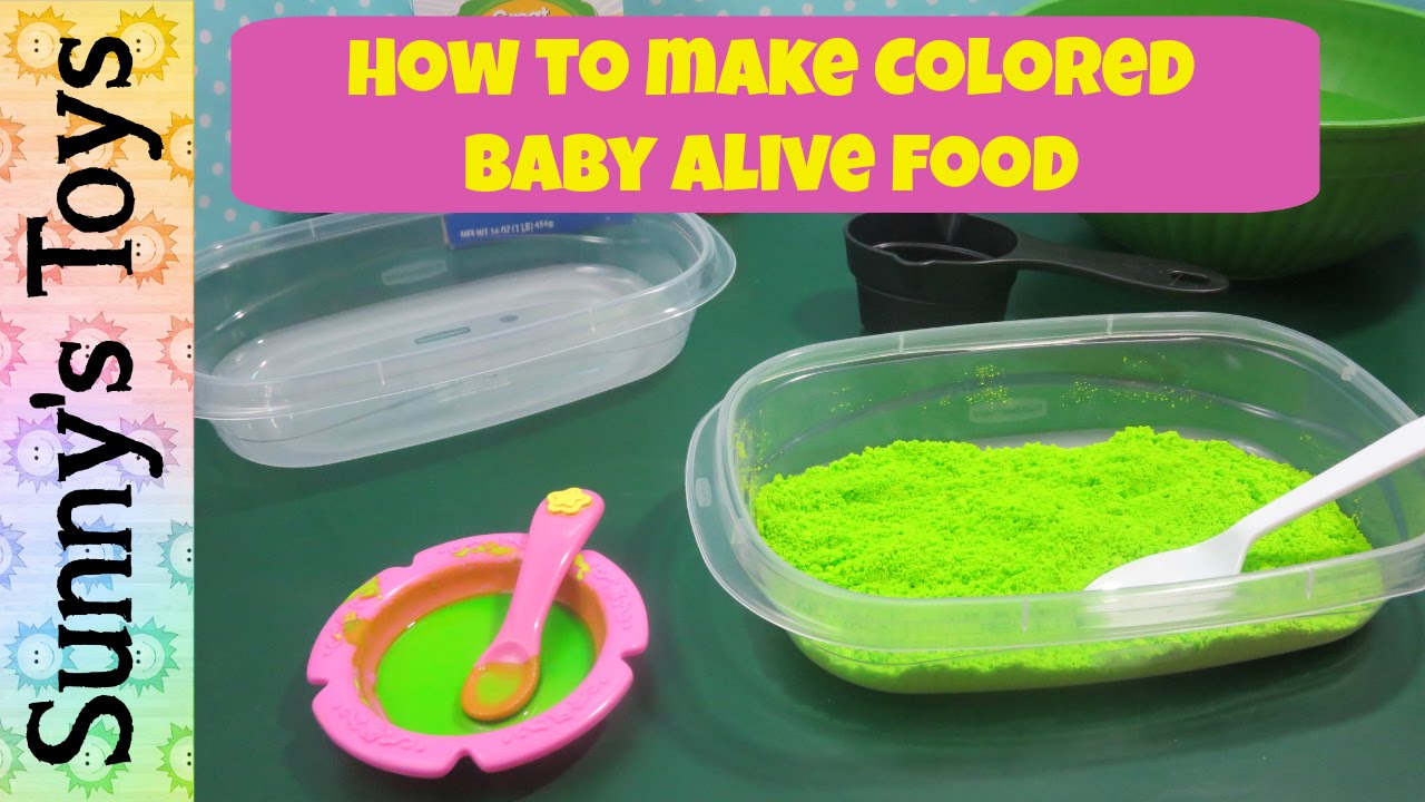 fun with baby alive food packets to print
