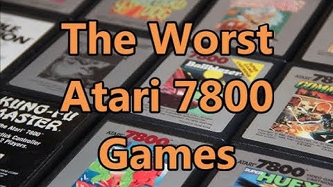 The Top 5 Worst Atari 7800 Games According To 7800 Users - The No Swear Gamer