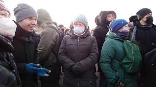 МИТИНГ ЗА НАВАЛЬНОГО В городе ЧИТА!!!!! 23.01.2021.