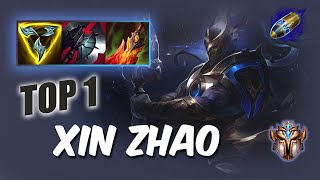 [Wild Rift] Xin Zhao top 1 - S12 Challenger rank game + build