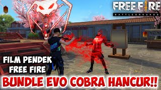 FILM PENDEK FREE FIRE!! BUNDLE LEGENDARY COBRA HANCUR ! HILANG SEMUA KEKUATAN COBRA SHIROU