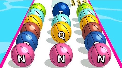 AZ Run 🎱 ABC Runner All Levels Gameplay Walkthrough (Android Ios) 11631