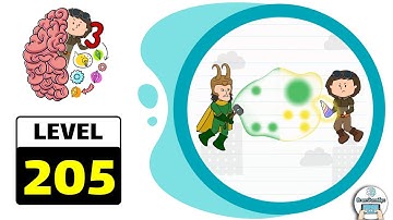 Brain Test 3 Level 205 Walkthrough
