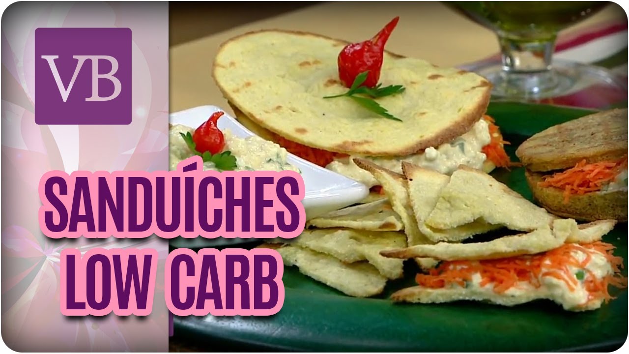 Sanduíches e Pães de Microondas Low Carb - Você Bonita (27/07/17)