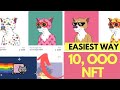 How To Create An ENTIRE NFT Collection [10,000 ] TODAY - without Coding Knowledge