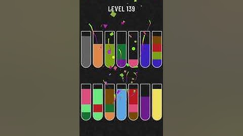 Water Sort Puzzle Level 139 Walkthrough Solution iOS/Android