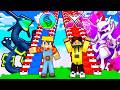 NON SBAGLIARE SCALATA LUCKYBLOCK LEGGENDARI SU MINECRAFT - ITA