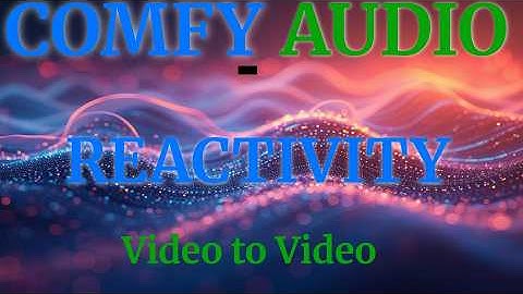 Comfy Audio - audio reactivity ft. Yvaan