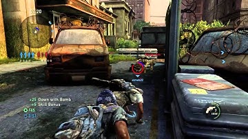 The Last of Us Remastered - Stealing my kill after I revived him.