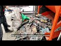 Aotomatice waste pcb recycling  dismantling machine e waste recycling plant line