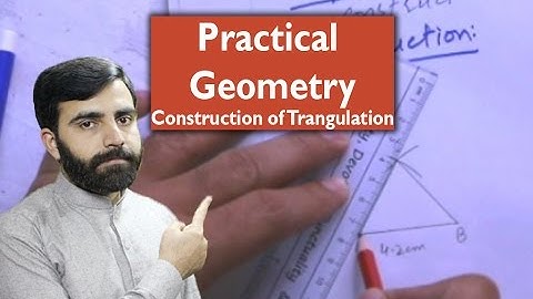 PTB, Class 9th Maths, Practical Geometry Chapter 17, Ex#17.1, Construction of triangle, how to const