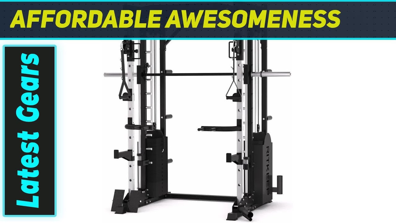 RitKeep PMAX-5600 Pro Smith Machine – The Ultimate Home Gym Setup