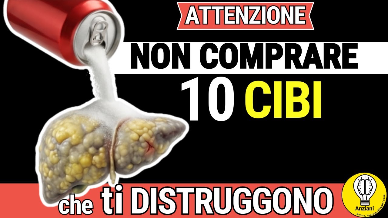 10 alimenti che DISTRUGGONO la tua SALUTE 👉 DOPO i 60 anni - YouTube