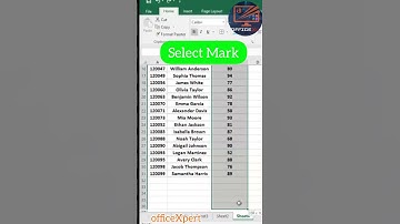 Excel Easy Shortcut @ Highlight Marks in Excel